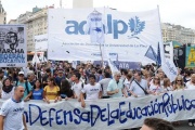 La Universidad Nacional de La Plata tendrá una columna unificada en la Gran Marcha Federal del 23 de abril