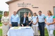 Anunciaron la construcción de un anexo de la Escuela Secundaria N°6 en el paraje rural Don Cipriano