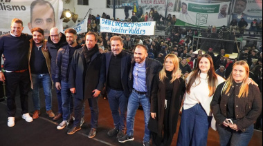 Ritondo y Martínez Garmendia encabezaron un acto en La Plata