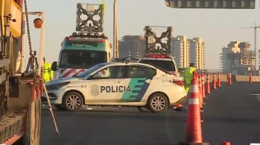 Falleció un motociclista en la Autopista Buenos Aires La Plata