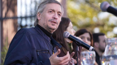Máximo Kirchner participó en Moreno del primer Congreso sobre Ecología y Justicia Social titulado "Cuidar la casa común"