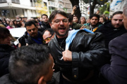Detuvieron a Juan Grabois por ocupar el Instituto Juan Domingo Perón