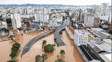 Estudiantes convoca a donar para los afectados por las inundaciones en Porto Alegre