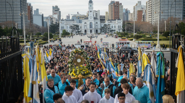 Este sábado se realizó la misa y procesión de Corpus Christi en La Plata