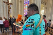 La comunidad boliviana de La Plata celebró a la Virgen de Copacabana