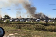 Ante los incendios registrados en las canteras de Hernández pidieron "un plan urgente de saneamiento y remediación"