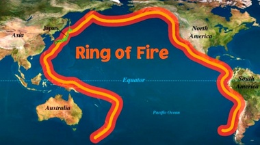 Alerta por posible activación del llamado “Cinturón de fuego del Pacífico”