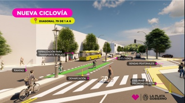 En La Plata sumarán una nueva ciclovía para conectar la zona de universidades con el centro de la Ciudad