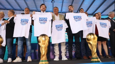 Argentina, Uruguay, Paraguay y Chile lanzaron su candidatura conjunta para el Mundial 2030