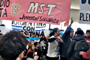 La Facultad de Humanidades de la UNLP fue nuevamente sede de una pelea entre libertarios y militantes de izquierda