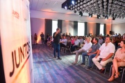 Garro encabezó una reunión junto a su equipo de gobierno y los principales referentes de Juntos