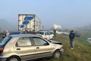 Hubo un choque en cadena en Luján que dejó un saldo de 8 heridos