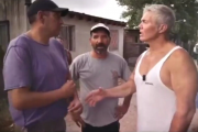 Burlando reconoció que grabó su spot con José Luis Auge, uno de los asesinos de José Luis Cabezas