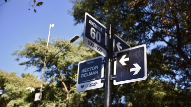 Designaron un tramo de la calle 118 en La Plata con el nombre de Héctor "Cacho" Delmar