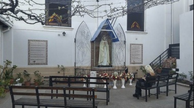 Robaron la corona de la Virgen en el Santuario de la Rosa Mística de La Plata