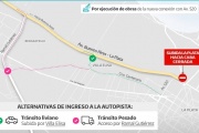 En La Plata volverán a cerrar la subida de la autopista a Buenos Aires
