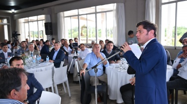Kicillof: “Necesitamos dar la discusión sobre los recursos que le corresponden a la provincia"