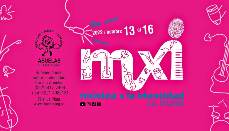 Música x la Identidad La Plata anunció su Sexta Edición