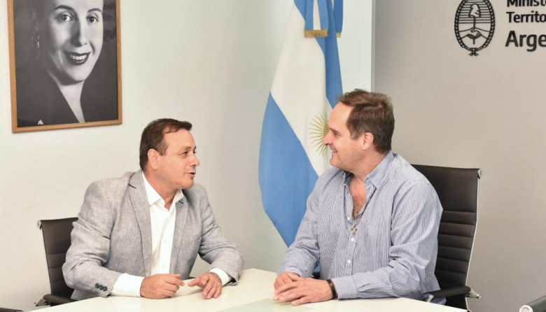 Maggiotti se reunió con el gobernador de Misiones, Oscar Herrera Ahuad
