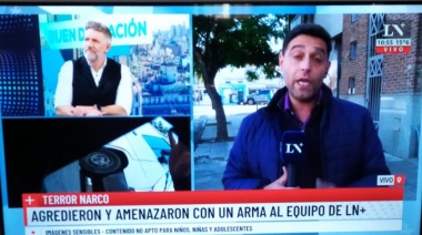 Video: amenazaron a un periodista y a un camarógrafo de La Nación en La Matanza