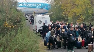 Partió hacia Miami el avión de Aerolíneas Argentinas que había sido evacuado por una amenaza de bomba