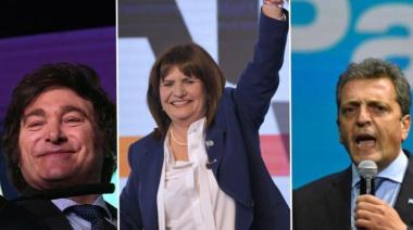 De los tres tercios a tres candidatos que “se la bancan”