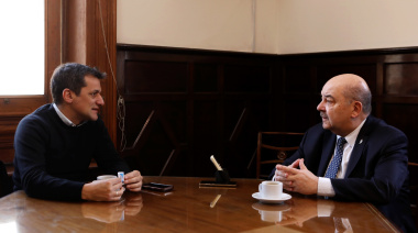 Tauber recibió al Secretario de Gobierno local para "trabajar juntos en el diseño de políticas públicas"