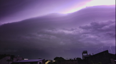 Un fuerte temporal afectó la zona del AMBA y La Plata
