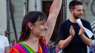 Romina Del Plá participará de un pañuelazo frente a la Catedral de La Plata por la separación de la Iglesia del Estado