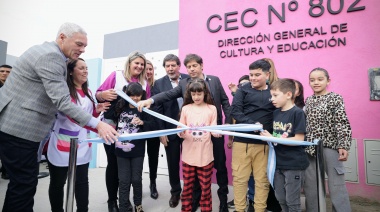 Kicillof en Berisso: “No vamos a entregar la educación pública porque es un derecho que conquistó nuestro pueblo”