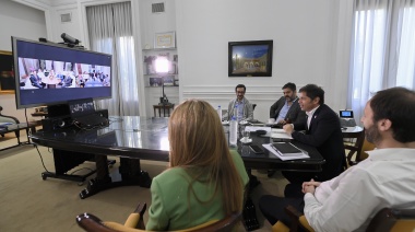 Kicillof mantuvo una reunión virtual con Dilma Rousseff, titular del Banco de los BRICS