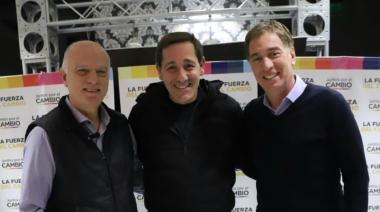 Diego Santilli, intendentes del PRO y de otros espacios políticos se sumaron a la campaña de Néstor Grindetti