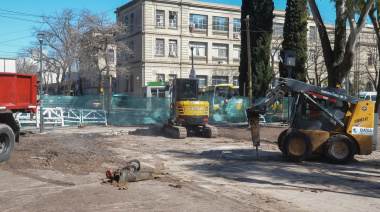 La Municipalidad de La Plata avanza con obras en el Parque Saavedra