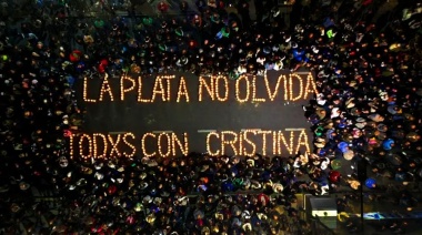 Hicieron un recordatorio en el PJ de La Plata por el aniversario del intento de magnicidio de Cristina Fernández de Kirchner