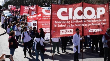 La CICOP anunció un paro de 24 horas para este viernes y la instalación de una carpa sanitaria frente a la Gobernación bonaerense