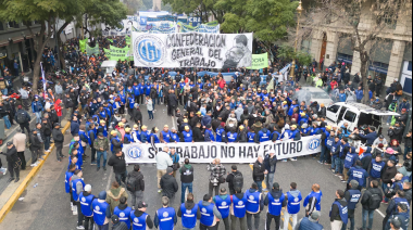 En el Día de San Cayetano, gremios y organizaciones populares se movilizaron desde Liniers hasta Plaza de Mayo