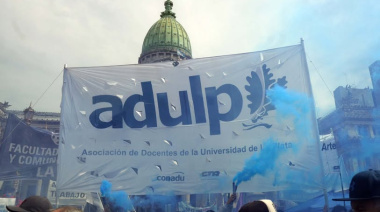 Docentes universitarios de La Plata piden la promulgación de la ley de financiamiento y amenazan con un paro