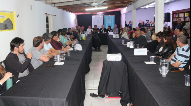 Etcheverry conformó su Junta Comunal y llega un plan de obras