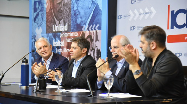 Kicillof se suma al Curso de Formación Política del ICP de La Plata
