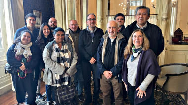 La Asociación Platense de Inquilinos se reunió con el arzobispo Gustavo Carrara