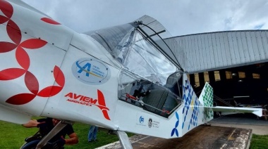 Con un peso de 750 kilogramos, La Plata tendrá el primer avión eléctrico de la Argentina