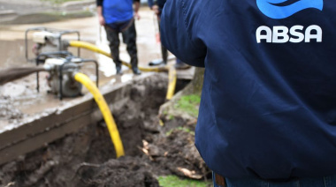 ABSA informó que este lunes 7 hará trabajos en una válvula de la red de agua en La Plata