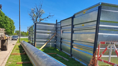 Realizaron trabajos sobre el Acueducto Tolosa en La Plata