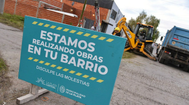 Comenzaron las obras de pavimentación, alumbrado y mejoras en Villa Castells