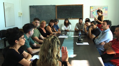 El representante de ATE en el Centro de Referencia de La Plata se reunió con concejales y autoridades locales