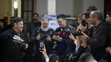 Kicillof ya votó y aseguró: "Desde que asumí como gobernador estoy dispuesto a dialogar con la autoridad nacional"