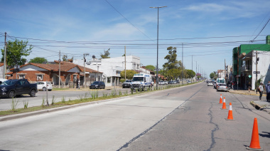 Alak presentó las obras realizadas en Avenida 44 de La Plata