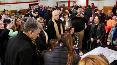 Se realizó en el Club Alumni una nueva reunión de la Junta Comunal de Los Hornos