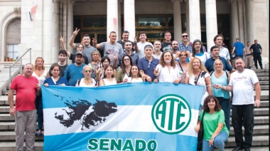 ATE bonaerense participó del pedido de para que se resuelva el amparo por la ley de tierras