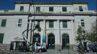 Intervinieron otro centenar de fachadas y mobiliario urbano en La Plata